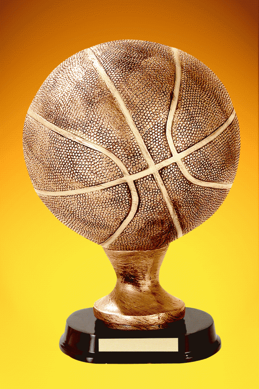 Basketball Trophy – 12” - Click Image to Close