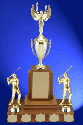 Winged Tall Trophy – 17”