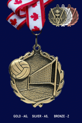 Volleyball, Medal – 1.75”