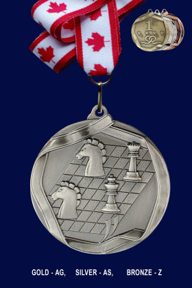 Chess, Medal – 2.25”