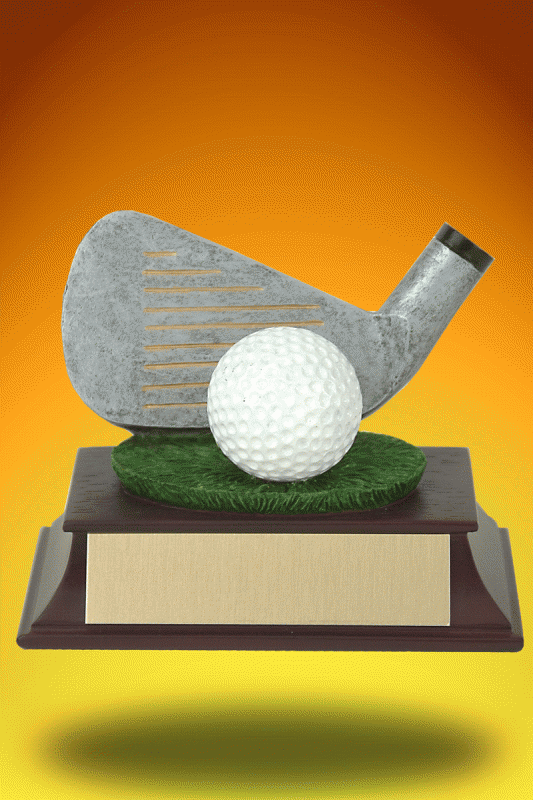 Wedge, Trophy – 4” - Click Image to Close