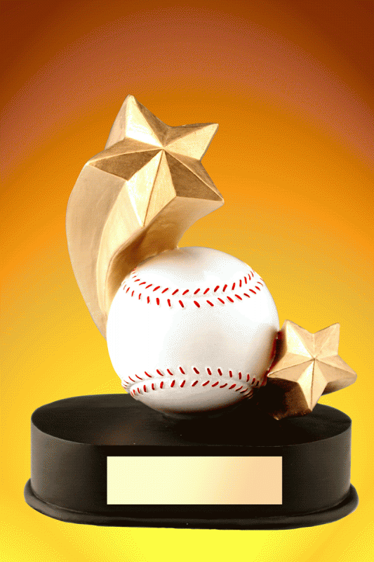 Starry Baseball - 4.25" - Click Image to Close