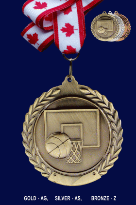 Basketball, Medal – 1.75”