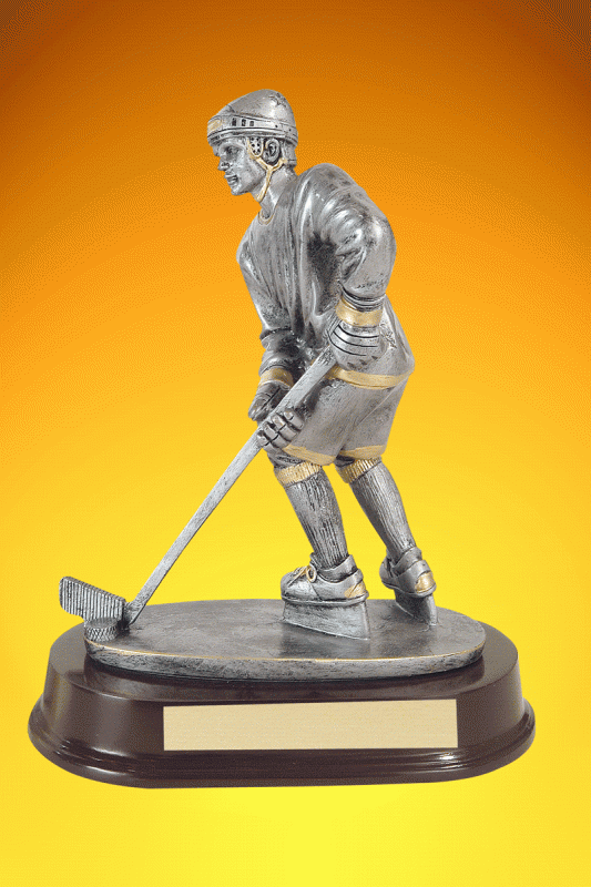 Hockey, Male Trophy – 9.5” - Click Image to Close