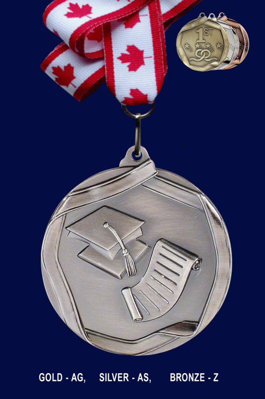 Scholastic, Medal – 2.25” - Click Image to Close