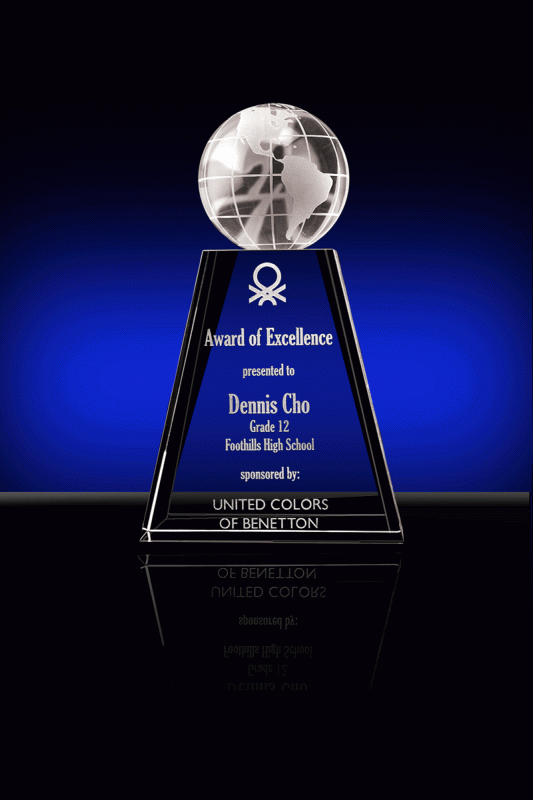 Globe II. Award – 6.5” - Click Image to Close