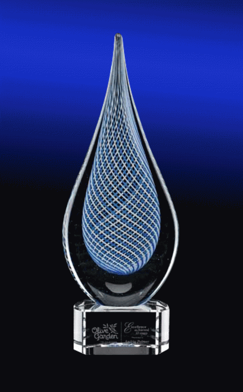 Beasley on Clear base, Award – 11.5” - Click Image to Close