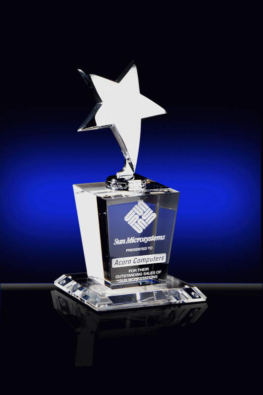 Star Bright II. Award – 7.5” - Click Image to Close