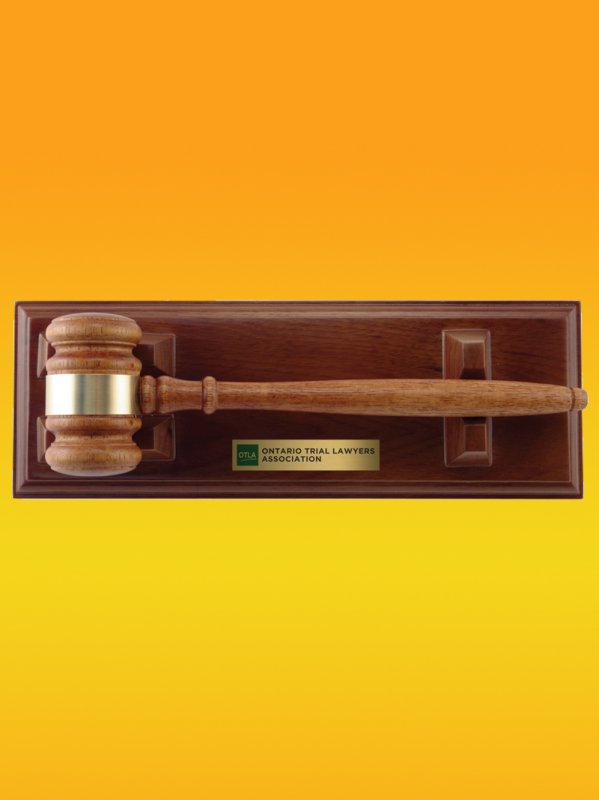 Gavel on stand – 4” x 11.25” - Click Image to Close