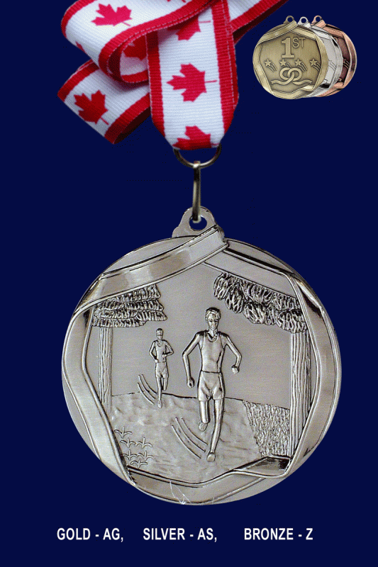 X-Country, Medal – 2.25” - Click Image to Close