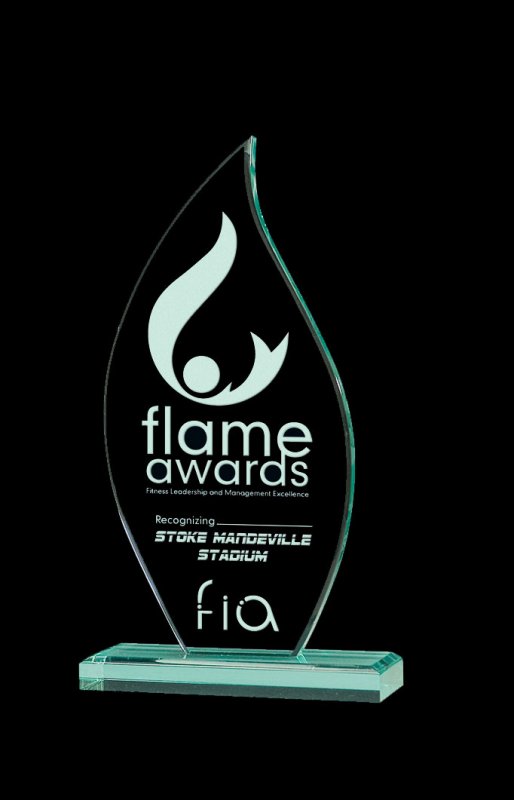 Jade Flame Award – 7.75” - Click Image to Close